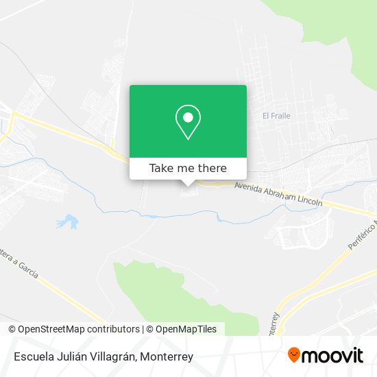 Escuela Julián Villagrán map