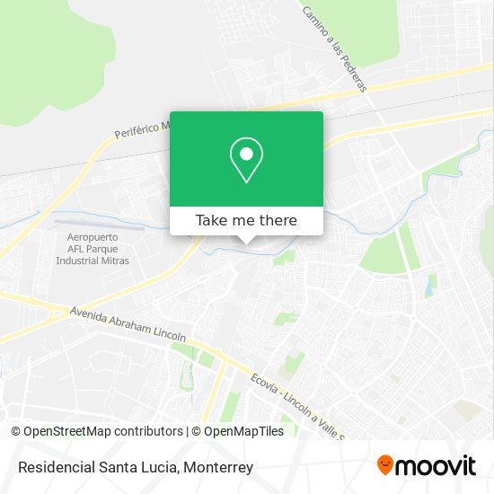 Residencial Santa Lucia map