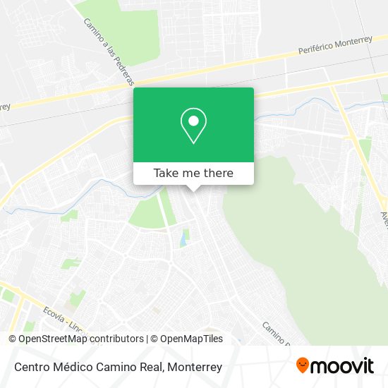 Mapa de Centro Médico Camino Real