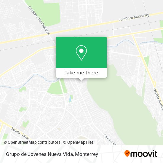 Grupo de Jovenes Nueva Vida map