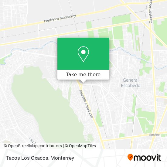 Mapa de Tacos Los Oxacos