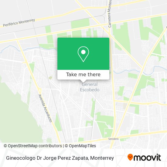 Gineocologo Dr Jorge Perez Zapata map