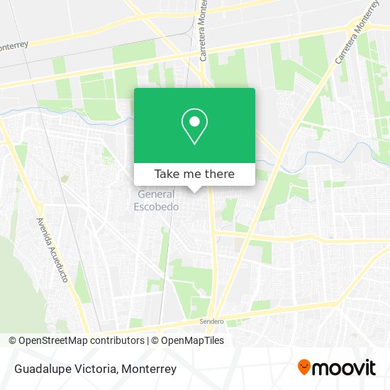 Mapa de Guadalupe Victoria