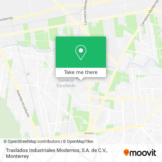 Mapa de Traslados Industriales Modernos, S.A. de C.V.