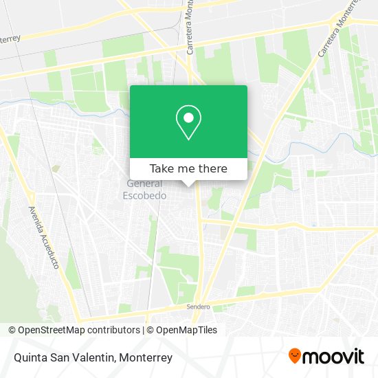 Mapa de Quinta San Valentin