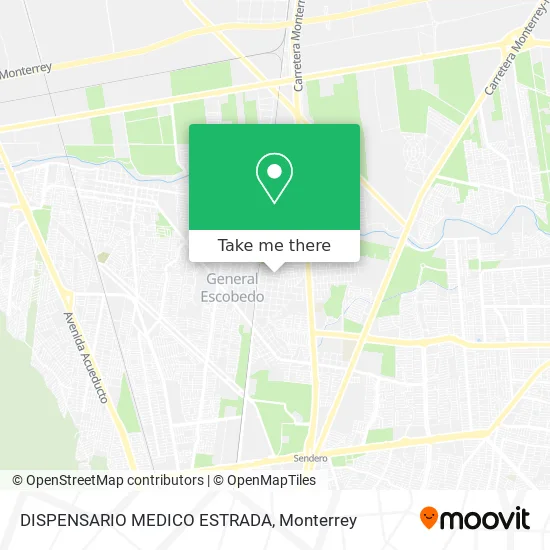 DISPENSARIO MEDICO ESTRADA map