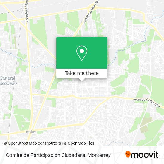 Comite de Participacion Ciudadana map