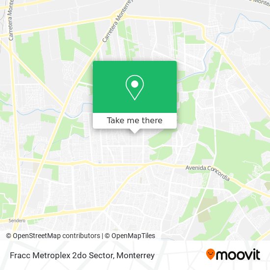 Mapa de Fracc Metroplex 2do Sector