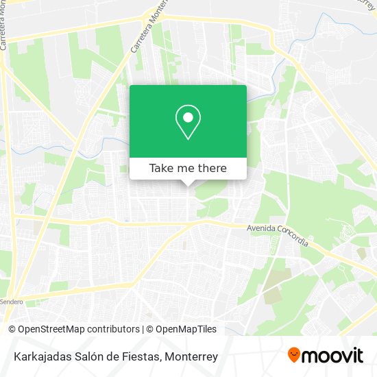 Karkajadas Salón de Fiestas map