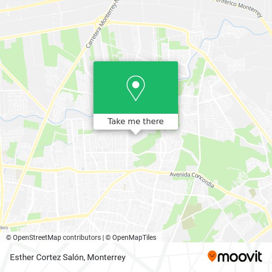 Esther Cortez Salón map