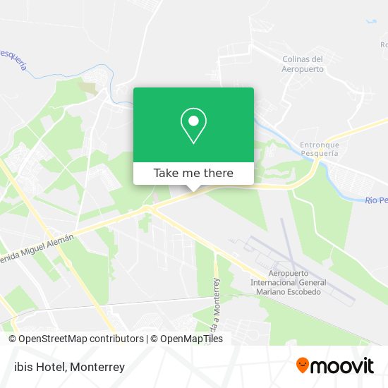 ibis Hotel map