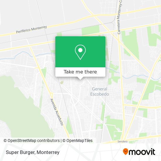 Mapa de Super Burger