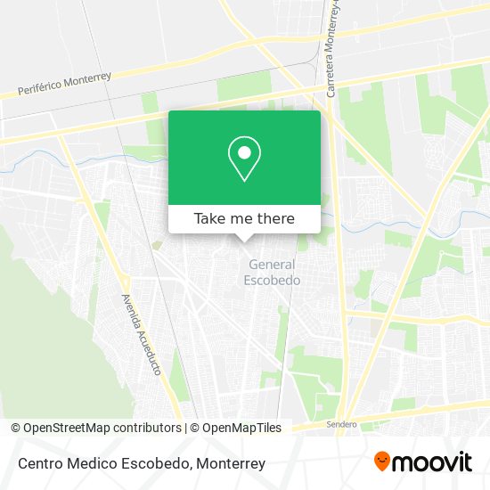 Centro Medico Escobedo map