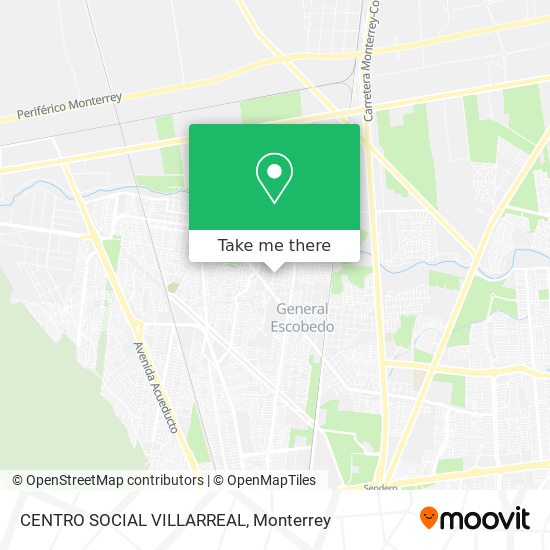 Mapa de CENTRO SOCIAL VILLARREAL
