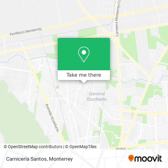 Carnicería Santos map