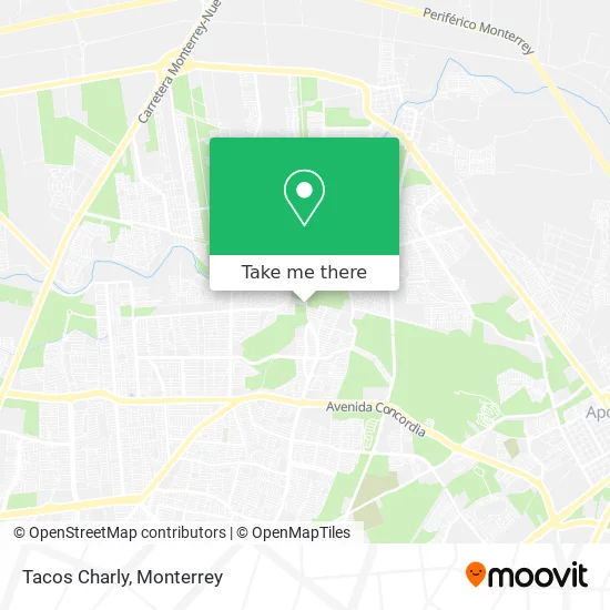 Tacos Charly map