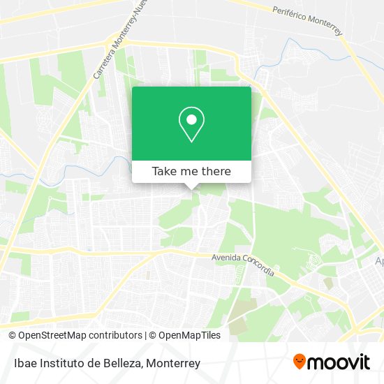 Ibae Instituto de Belleza map