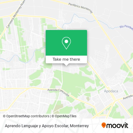 Aprendo Lenguaje y Apoyo Escolar map