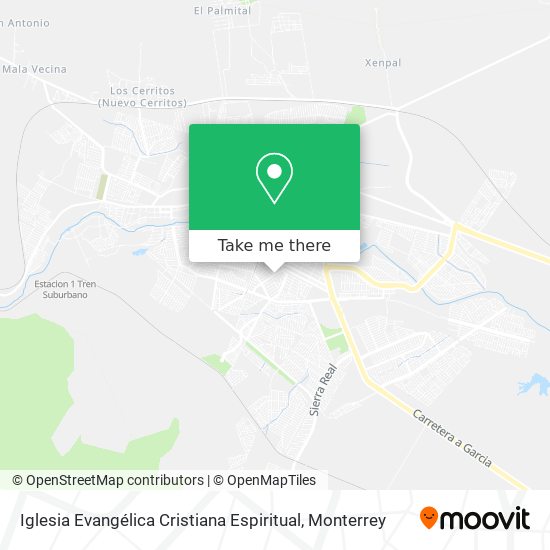 Iglesia Evangélica Cristiana Espiritual map