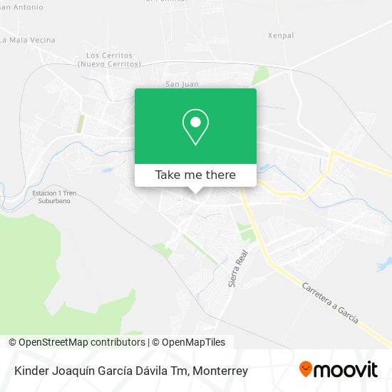 Mapa de Kinder Joaquín García Dávila Tm