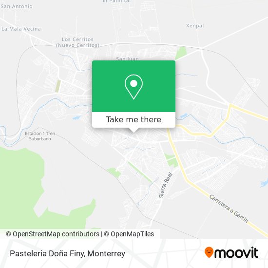 Pasteleria Doña Finy map