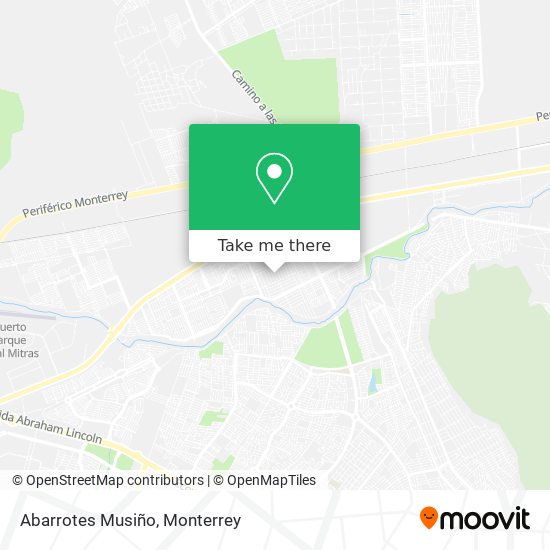 Abarrotes Musiño map