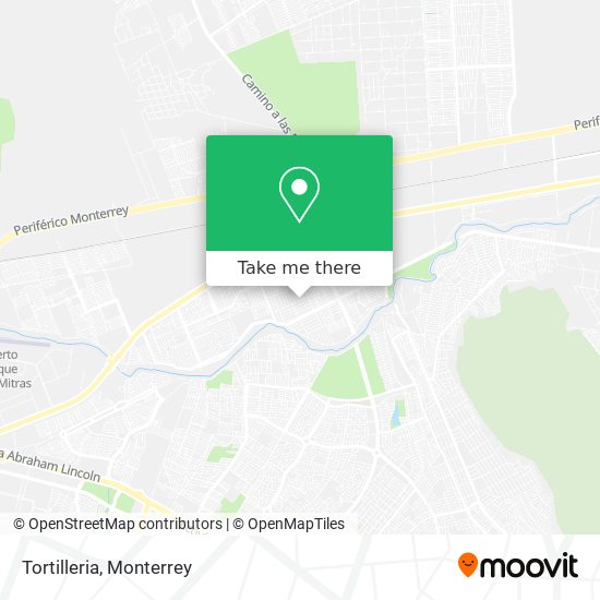 Mapa de Tortilleria
