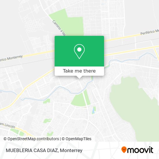 MUEBLERIA CASA DIAZ map
