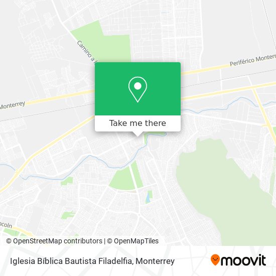 Iglesia Bíblica Bautista Filadelfia map
