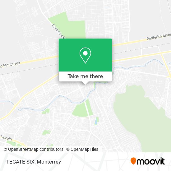 Mapa de TECATE SIX
