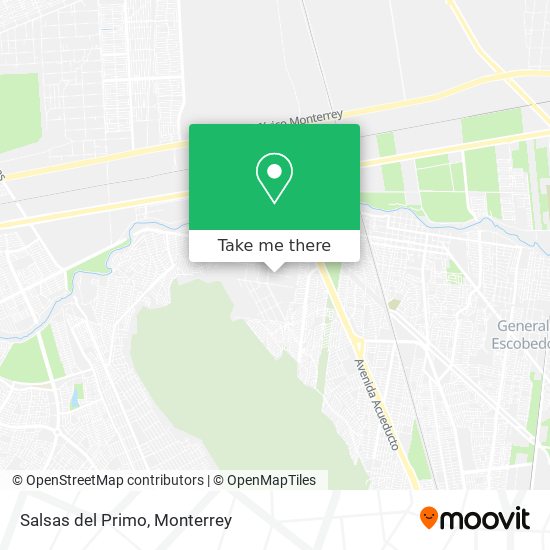 Salsas del Primo map