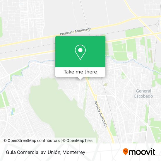 Guia Comercial av. Unión map