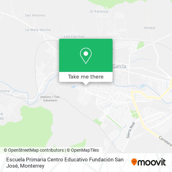 Escuela Primaria Centro Educativo Fundación San José map