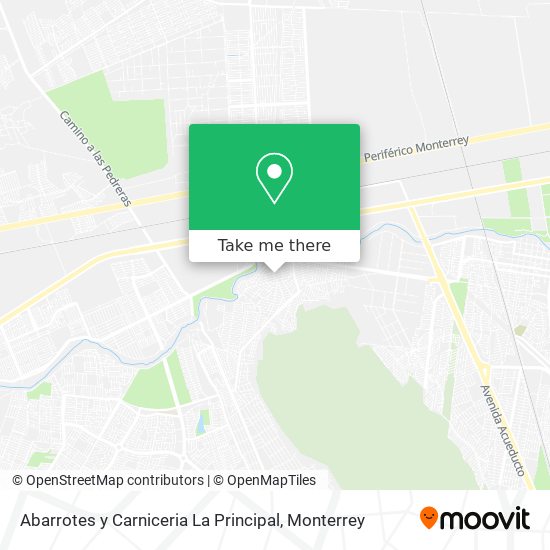 Abarrotes y Carniceria La Principal map