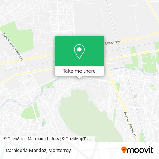 Mapa de Carniceria Mendez