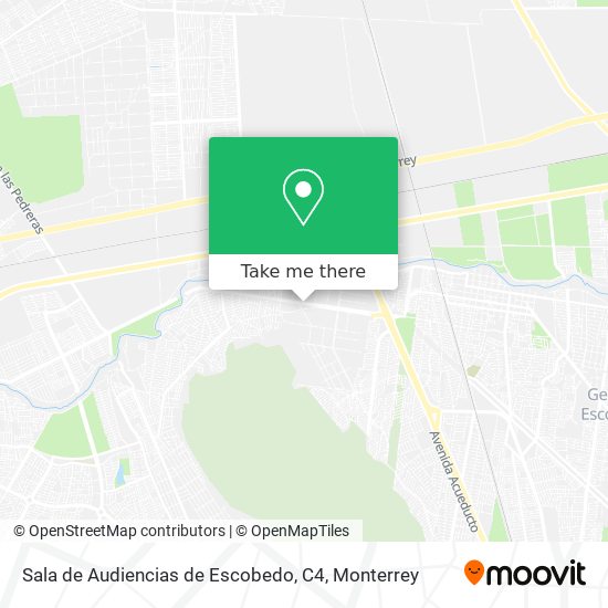 Sala de Audiencias de Escobedo, C4 map