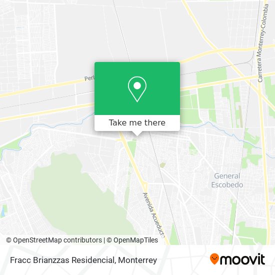 Fracc Brianzzas Residencial map