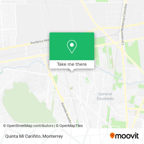 Mapa de Quinta Mi Cariñito
