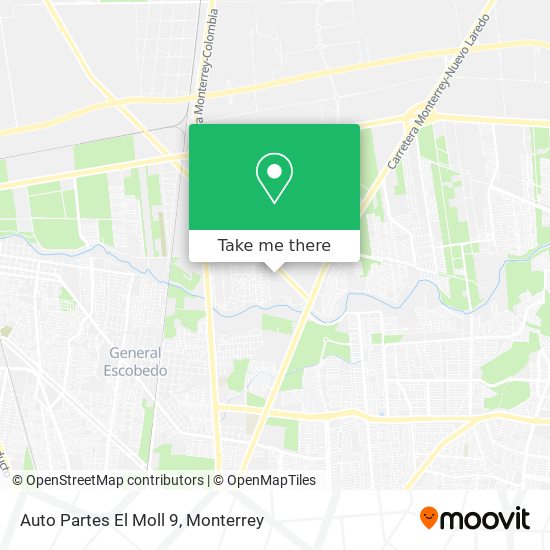 Mapa de Auto Partes El Moll 9