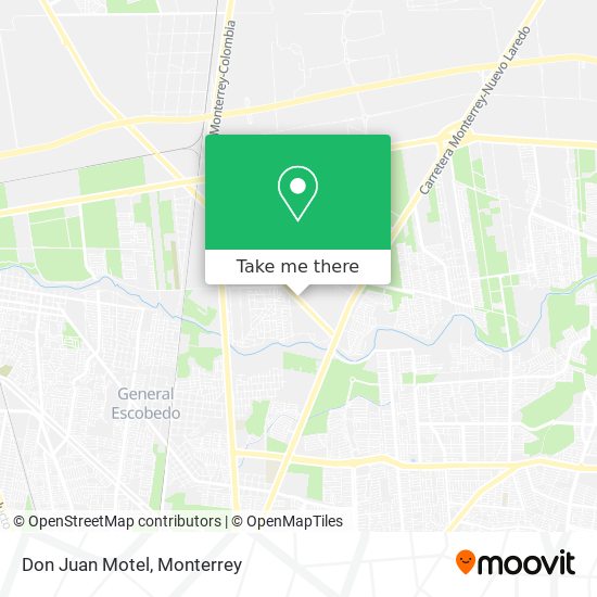 Mapa de Don Juan Motel