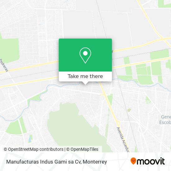 Manufacturas Indus Gami sa Cv map