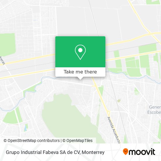 Mapa de Grupo Industrial Fabeva SA de CV