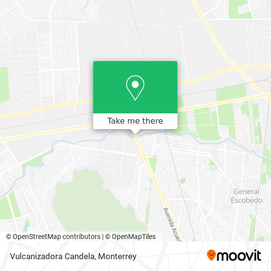 Mapa de Vulcanizadora Candela