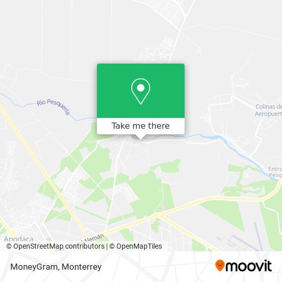 MoneyGram map