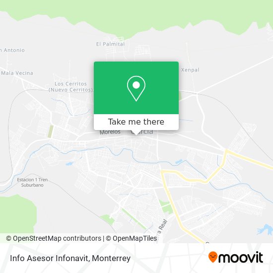 Mapa de Info Asesor Infonavit