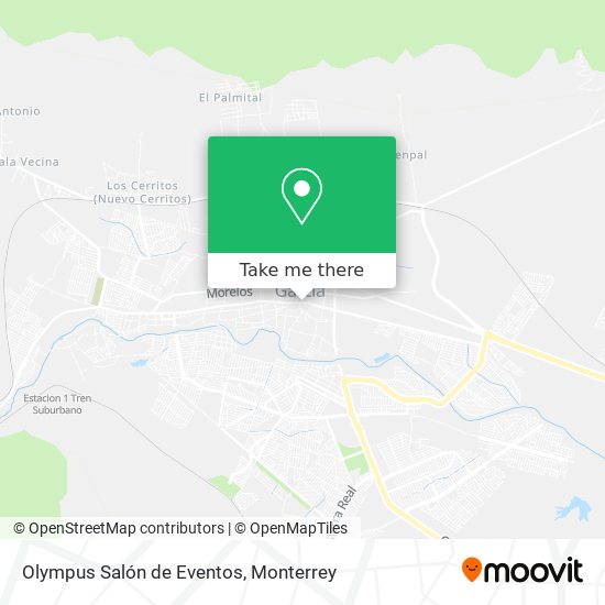 Olympus Salón de Eventos map