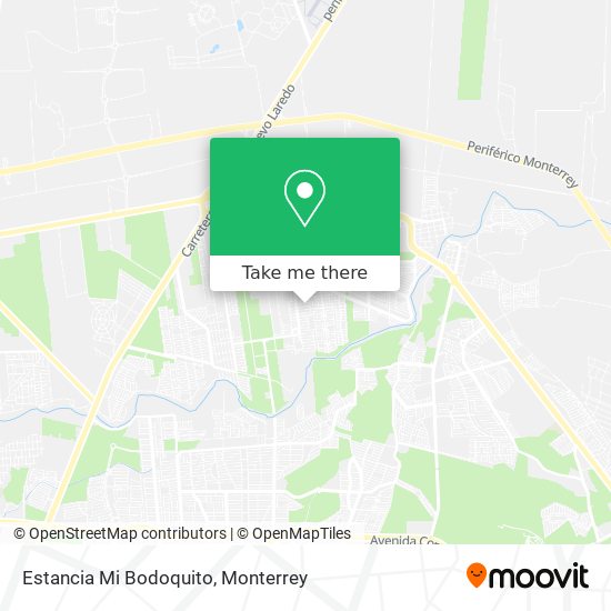 Estancia Mi Bodoquito map