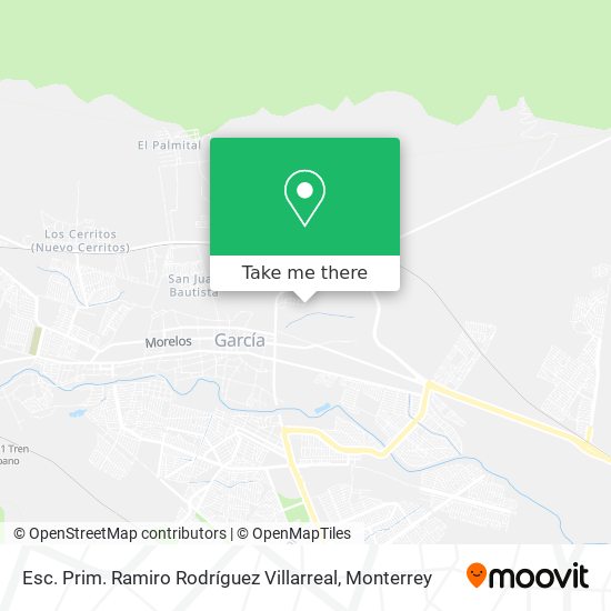 Esc. Prim. Ramiro Rodríguez Villarreal map