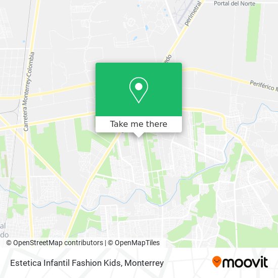 Estetica Infantil Fashion Kids map
