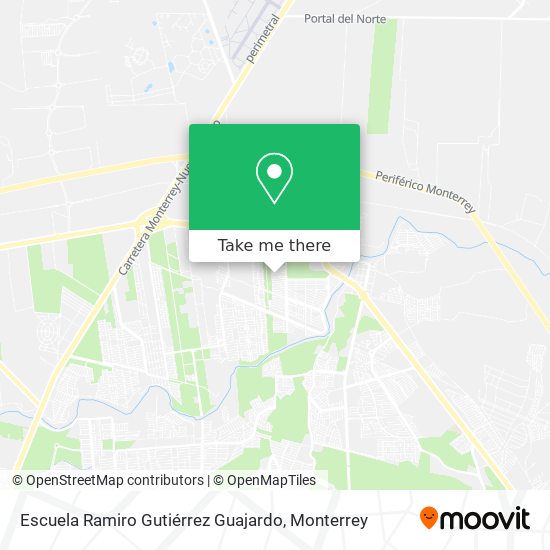 Mapa de Escuela Ramiro Gutiérrez Guajardo
